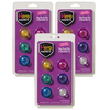 Dowling Magnets Hero Magnets: Big Push Pin Magnets, 6 Per Pack, PK3 735019